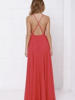 Lulus Mythical Kind of Love Red Maxi Dress